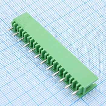 2EGTV-5.08-12P-14-00 - Разъемный клеммный блок на плату, 12 контактов. Серия 2EGTV-5.08