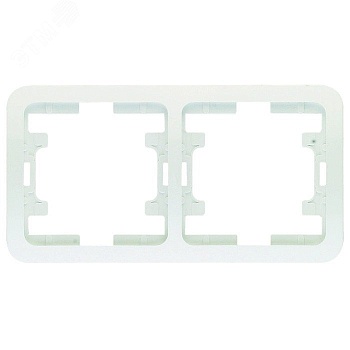 Рамка 2-м Mimoza горизонт. бел. 22012