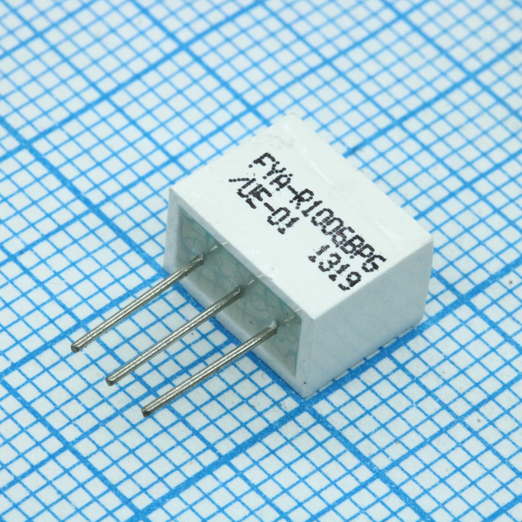 FYA-R1006B-PG/UE-01 - Светодиодный модуль прямоугольный 10.5x6мм Изумрудный/Оранжевый 260-310/180-210мКд