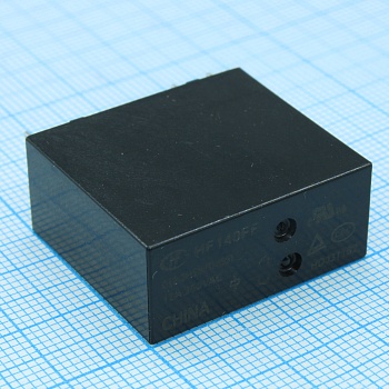 HF140FF/012-2HSWT(456) - Реле силовое, 12А два контакта на замыкание катушка 12В