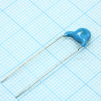 DE2B3SA471KA3BY02F - Конденсатор керамический помехоподавляющий радиальный X1/Y2 470пФ 400VAC ±10% (7 X 5мм) шаг выводов 7.5мм 125° россыпь