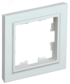 Рамка 1-м BRITE РУ-1-БрЖ жемчуж. BR-M12-K36