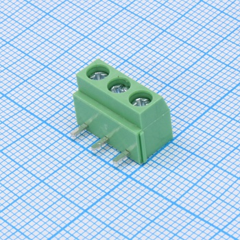 GT126R-5.0-03P-14-00 - Винтовой клеммный блок с защитой провода, 3 контакта. Серия GT126R-5.0