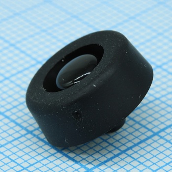 SF1406S - Ножка приборная. термопластический эластомер ( TPE ), монт.отв. 3,1мм, диаметр 14мм