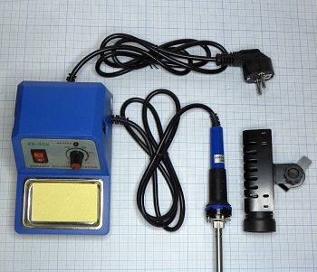 ZD-932 - Паяльная станция 220в. паяльник 24В/48Вт, 150-420°С, с губкой для чистки жала.