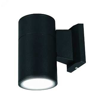 Светильник светодиодный уличный. Архитектурный накладной. ULU-S21A-3W/4000K IP65 BLACK (4000K). Корпус черный. UL-00006801