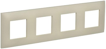 SKANDY Рамка 4-местная SK-F01B бежевый IEK SK-M42-K10