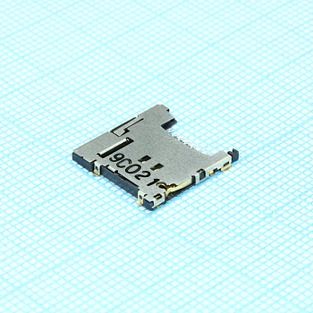 5031821852 - Гнездо памяти MICRO SD 8 контактов для поверхностного монтажа