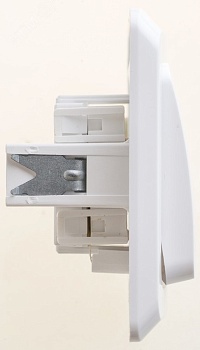 Выключатель 2-кл. СП Этюд 10А IP20 с подсветкой бел. SE BC10-006B