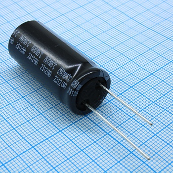 SK050M222J36TKKKS00R - Конденсатор алюминиевый электролитический 2200мкФ 50В ±20% (16 X 36мм) радиальные выводы 7.5мм 1609мА 2000час 105°С россыпь