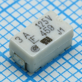 0459003.UR - Предохранитель сверхбыстродействующий 3A 125В SMD 7.24х4.32х3.05мм