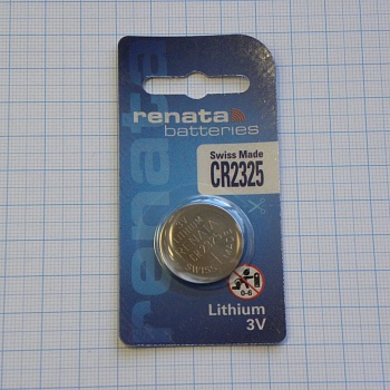 CR2325   Renata - Элемент питания литиевый,3В