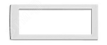 Рамка 6мод. универс. под Brava/VIVA/45х45 бел. F00015