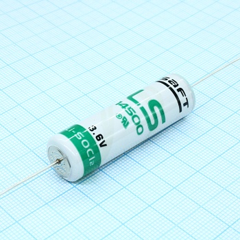 LS14500 CNA - Батарея литиевая аксиальная 3.6В 2600мАч