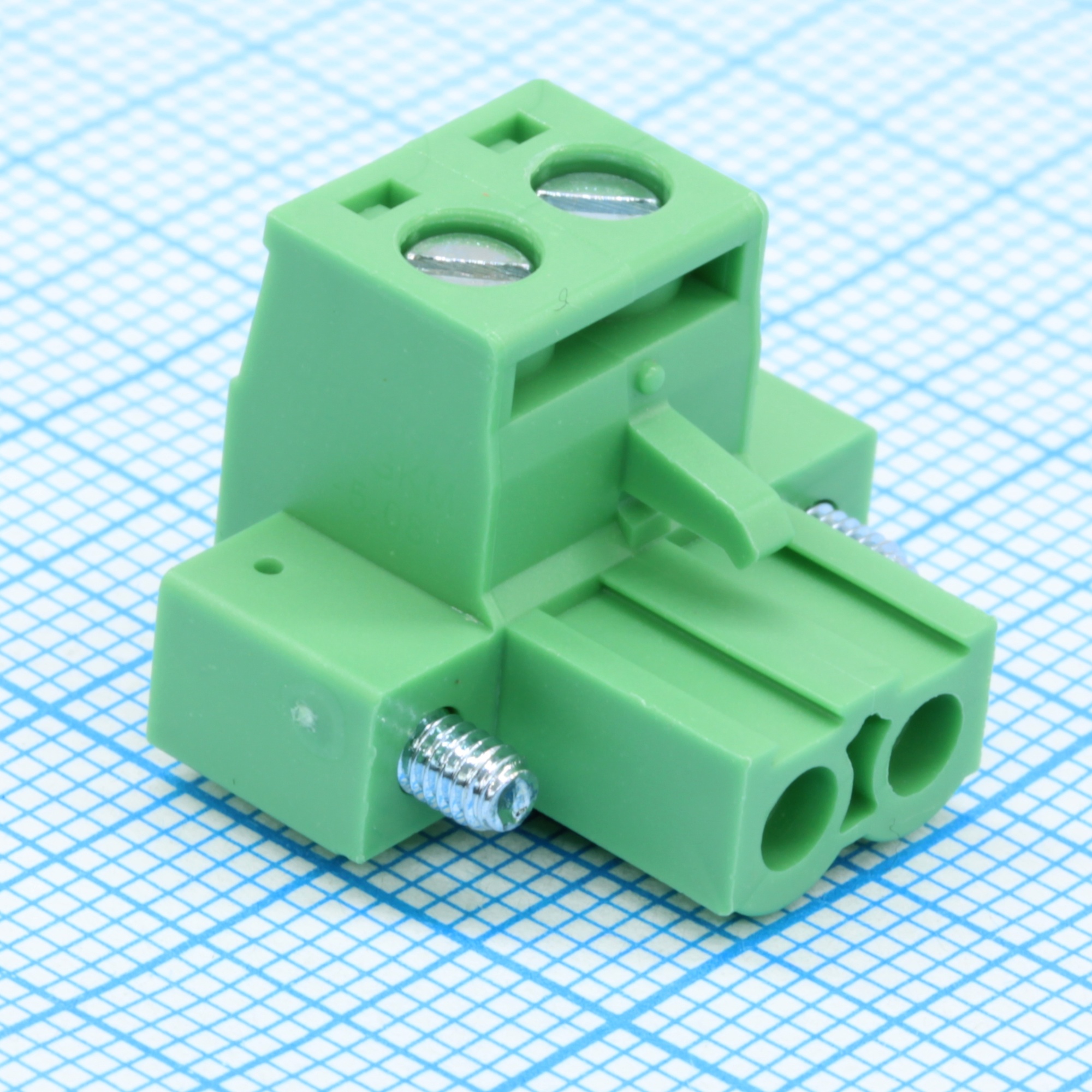 2EDGKM-5.08-02P-14-1000A(H) - Разъемный клеммный блок, 2 контакта шаг 5.08мм
