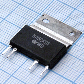 К450КП1 - Реле средней мощности двуполярное с датчиком нуля , с изолированным теплоотводом Iком.=2А, Uком=±380В