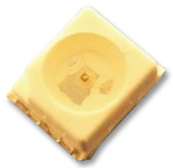 HSMG-A100-H01J1 - Светодиод зеленый прозрачный 2PLCC для поверхностного монтажа