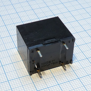 G5LE-1-24DC - Реле силовое катушка 24В 8A одна группа на переключение (22.5x16.5x19)мм монтаж в отверстие