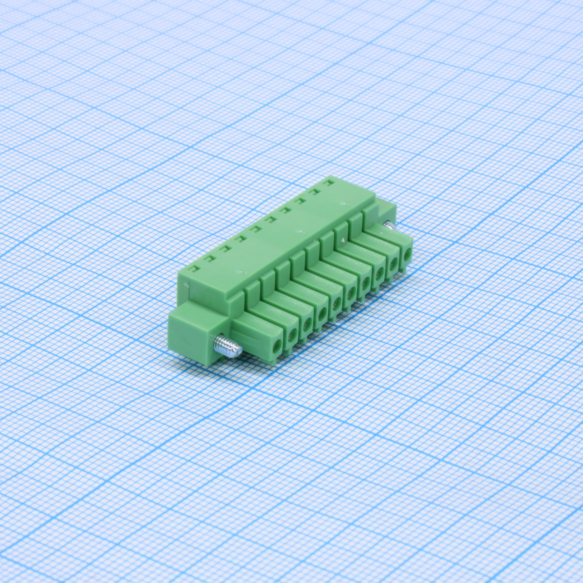 15EGTKM-3.5-10P-14-00 - Разъемный клеммный блок, 10 контактов. Серия 15EGTKM-3.5