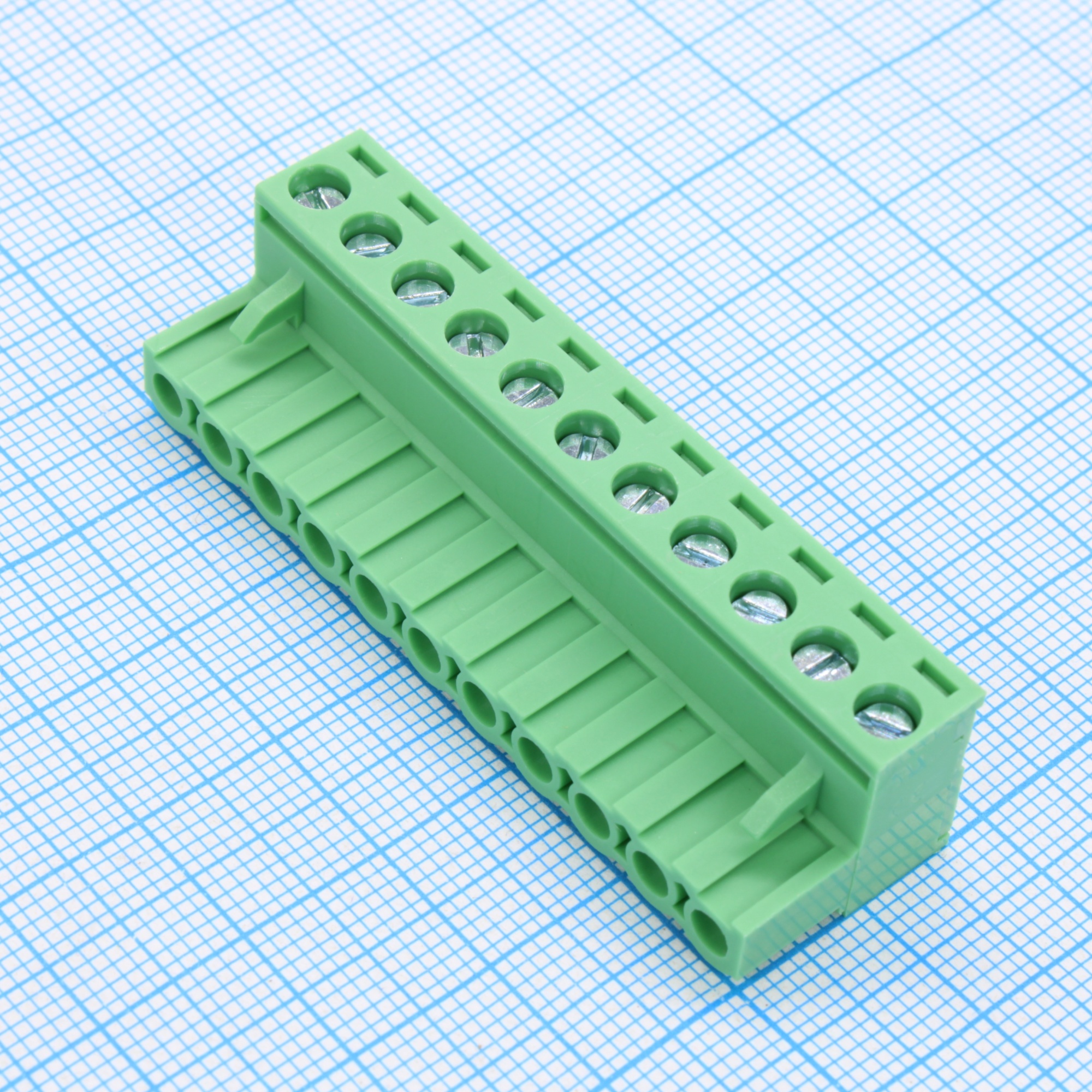 2EGTK-5.08-11P-14-00 - Разъемный клеммный блок, 11 контактов. Серия 2EGTK-5.08