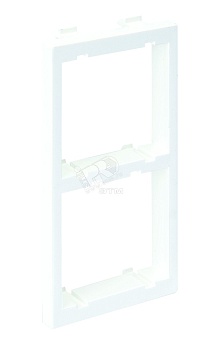 Адаптер вертикальный на 2 модуля K45, S - S62-9 Адаптер вертикальный на 2 модуля K45, S-модуль, белый