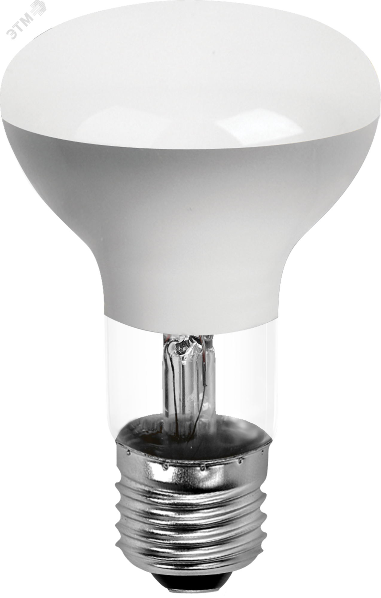 Лампа накаливания зеркальная ЗК 60вт R63 230в Е27 матовая 16967