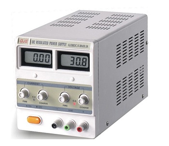 QJ3005C - Источник питания регулируемый 0-30В до 5A 2xLCD