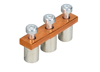 Соед. мостик VB WKN 150-3 - Соединительная перемычка, винтовая, не изолированная, 3 полюса, для клемм: WKN 150/U