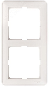 Рамка 2-м W59 бел. SE (КД-2-18) KD-2-18