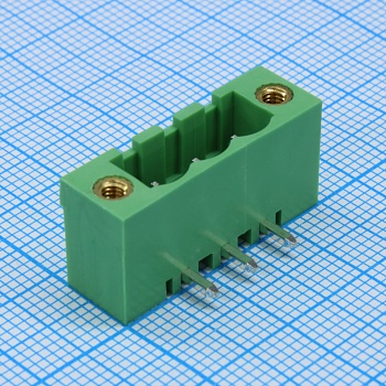 2EDGRM-5.0-03P-14-00A(H) - Разъемный клеммный блок на плату, 3 контакта. Серия 2EDGRM-5.0