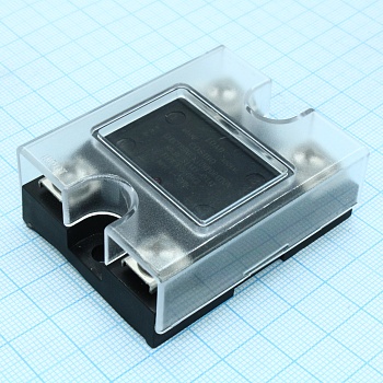 KSD440AC8 - Реле твердотельное для коммутации переменного тока 400В 40А, вход 4-32В DC, изоляция 4кВ, светодиодный индикатор, -30...+125°C