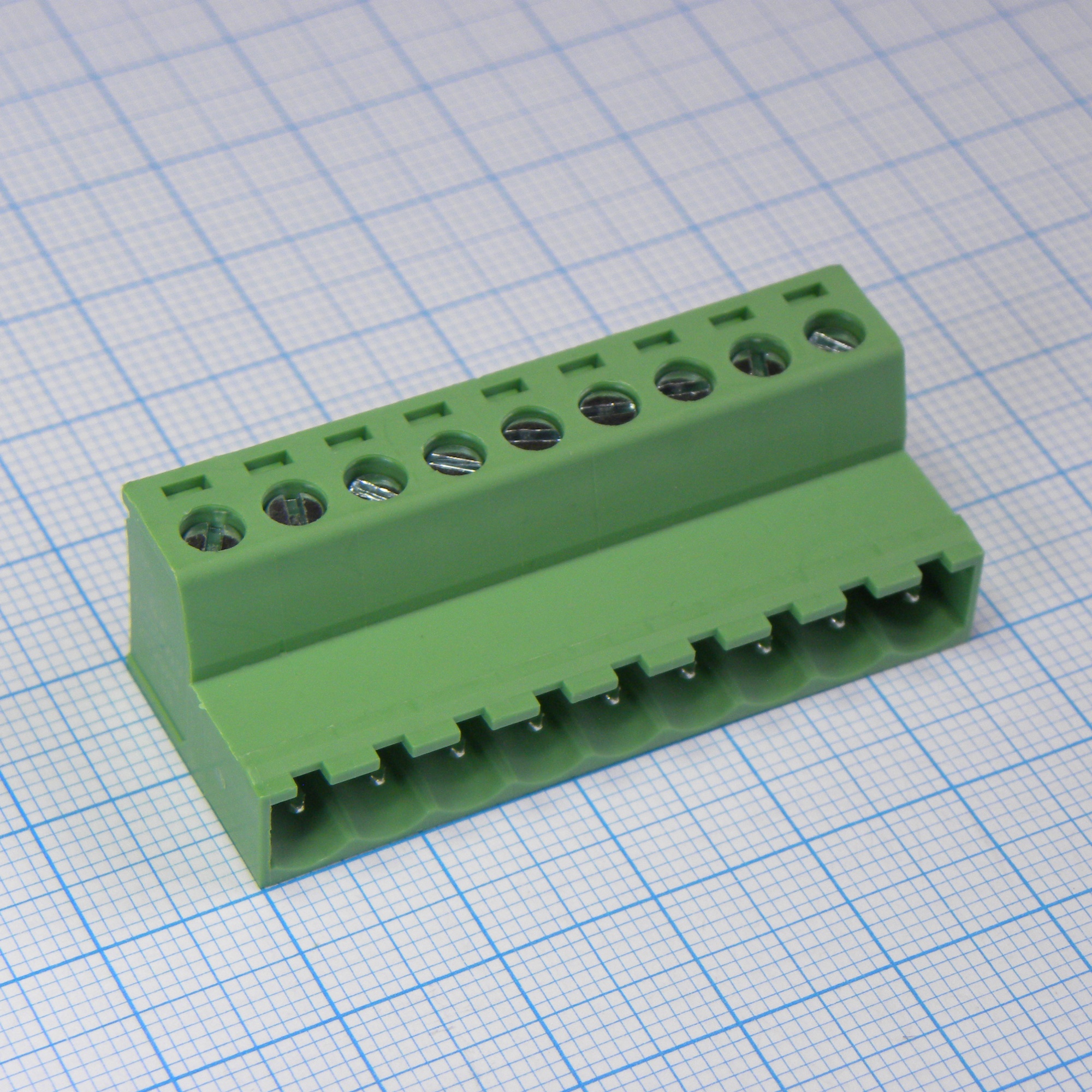 2EDGKR-5.08-09P-14-00A(H) - Блок клеммный соединительный. Серия 2EDGKR-5.08 9 контактов
