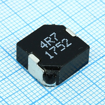 SRP1270-4R7M - Силовая SMD индуктивность 4.7uH ±20% 15A 11.2mOhm c магнитным экраном