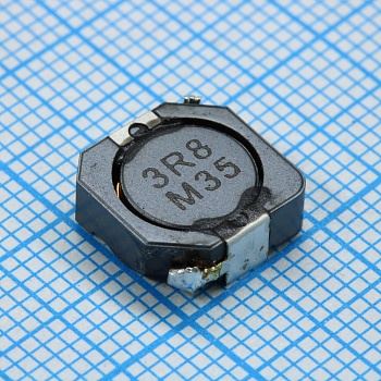 CDRH104RNP-3R8NC - Силовая SMD индуктивность 3.8мкГн ±30% 7A c магнитным экраном