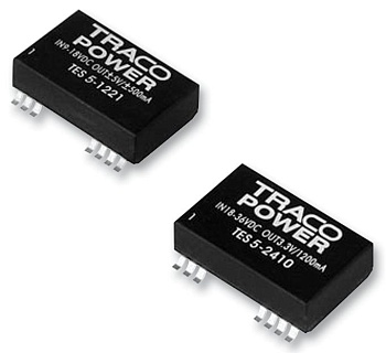 TES 5-1211 - Преобразователь DC/DC на печатную плату вход 12В однополярный выход 5В 1A 5Вт 14-Pin SMD