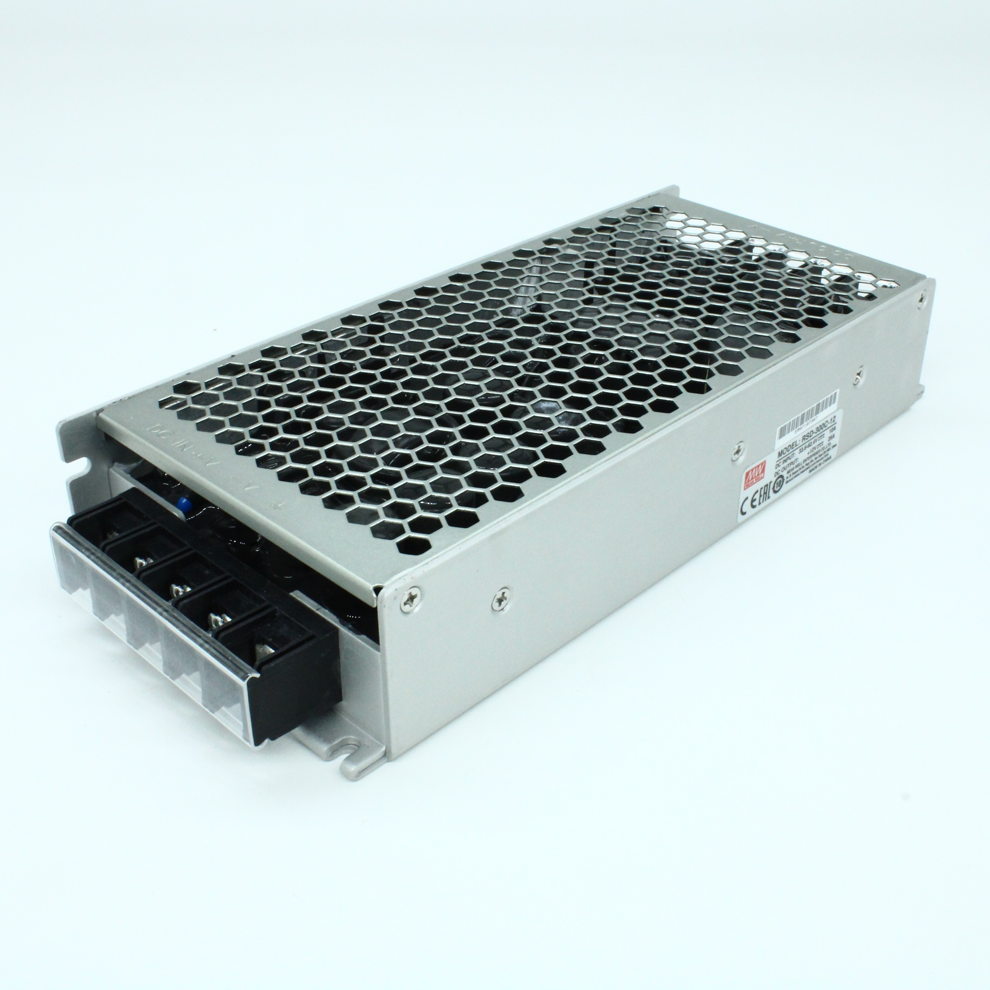 RSD-300C-12 - DC-DC, 300Вт, вход 33.6…62.4В, выход 12В/25А, изоляция 4000В DC, в кожухе 216х97х40, -40…+70°С