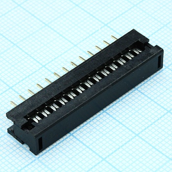 L-KLS1-205-26-B - для шлейфа шаг1,27мм для пайки на плату