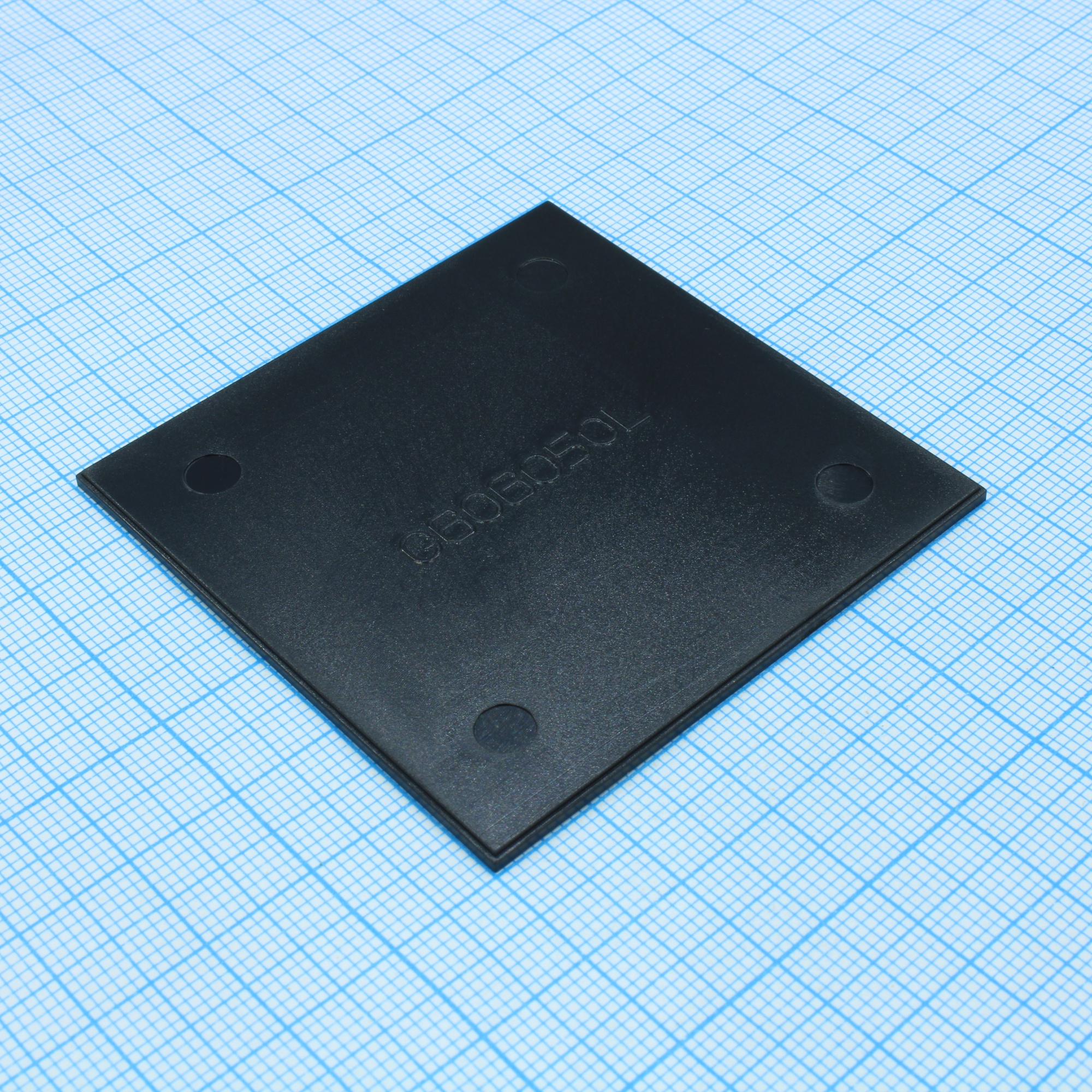 G606050L - Крышка черного цвета из  пластика  для корпуса G606050B