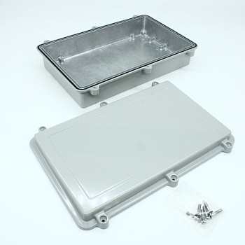 HQ009SLG - Алюминиевый герметичный корпус светло-серого цвета