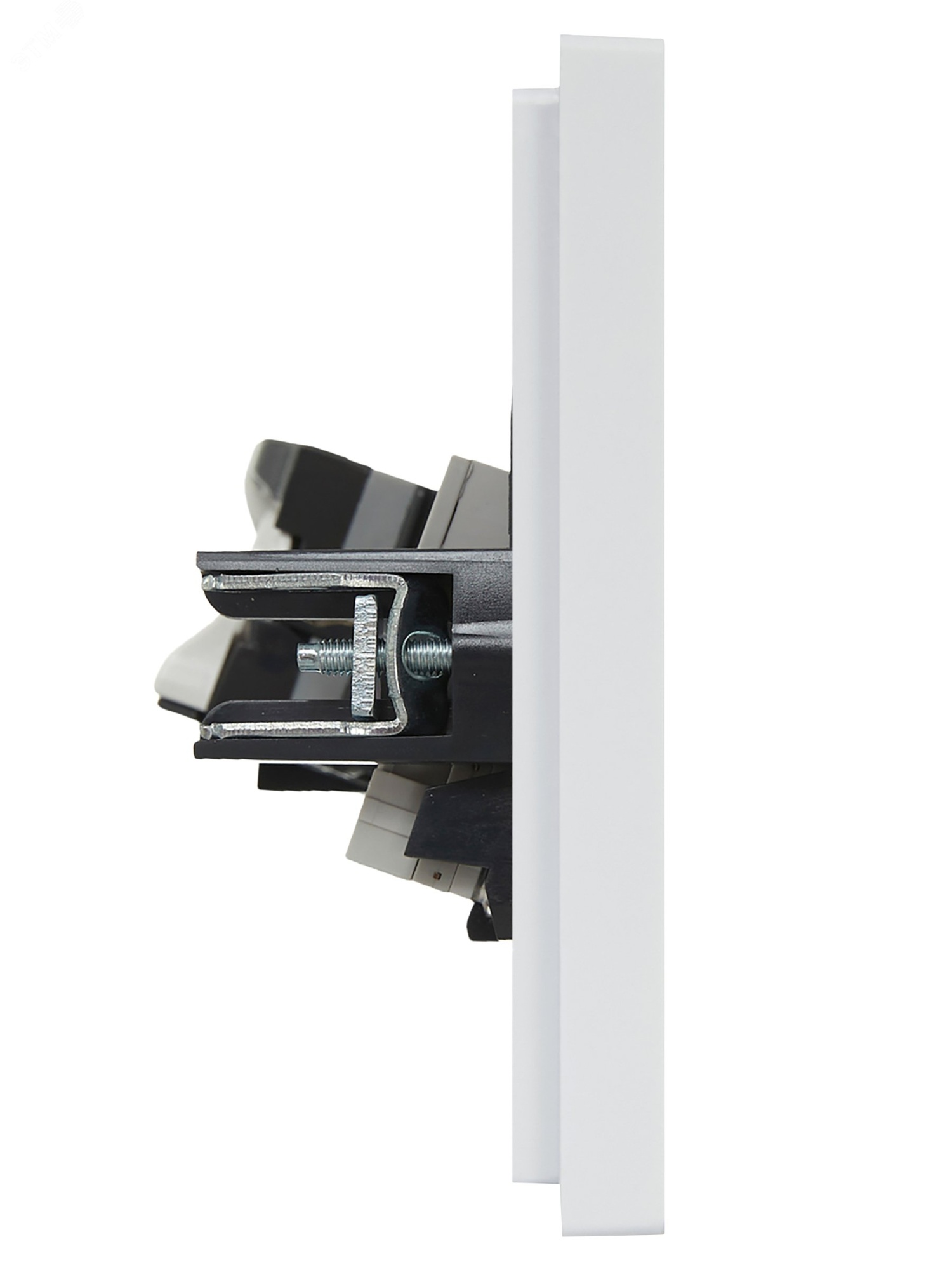 FORTE&PIANO Розетка двойная RJ11+RJ45 кат.5E FP235 белый IEK FP-KT20-O-1-K01