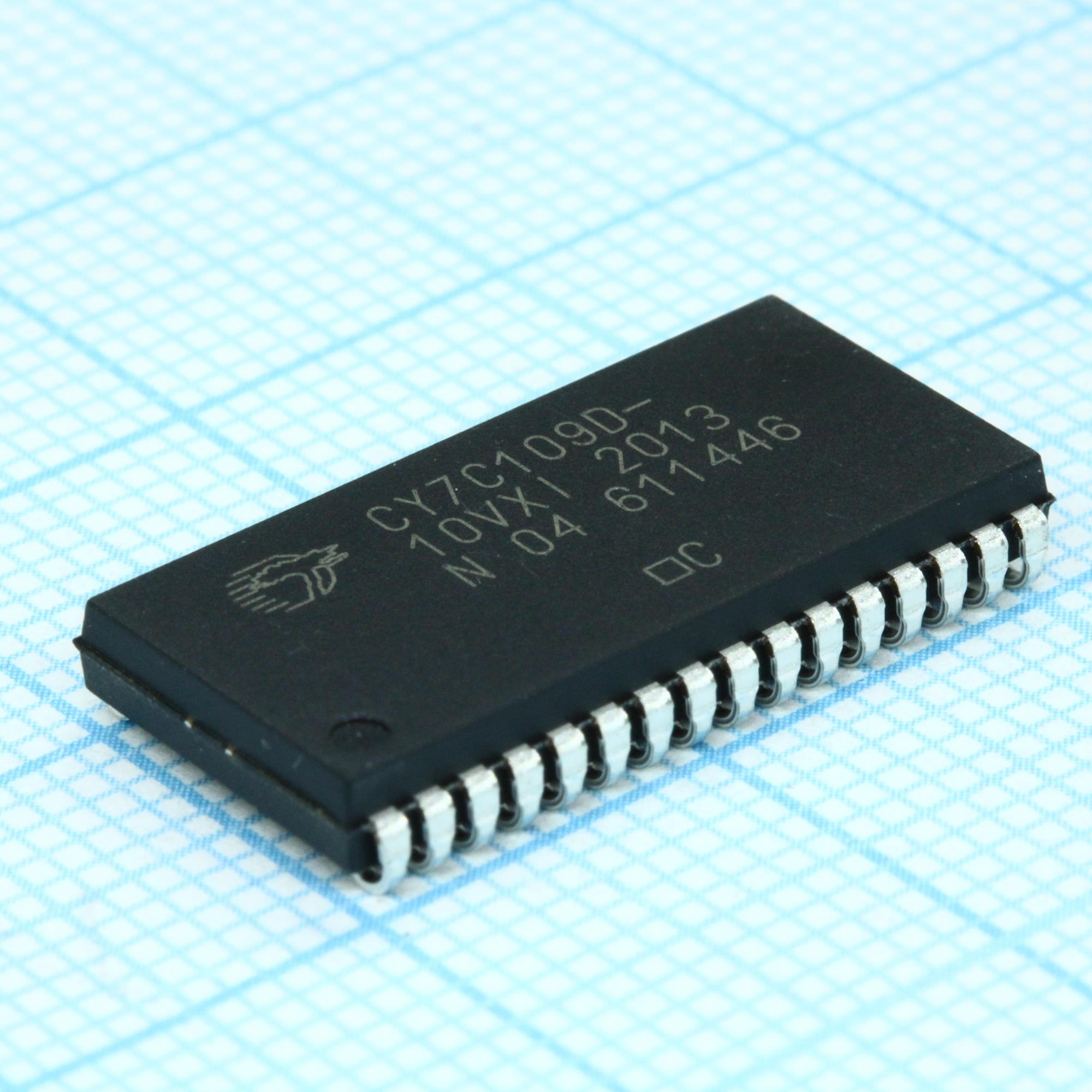 CY7C109D-10VXI - IC SRAM 1MBIT 10NS 32SOJ