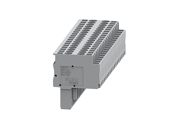 Разъем штекерный TCPDB2.5-1-GY - Разъем штекерный с пружинным зажимом, для клемм TCD1.5-2-1…, TCD2.5-2-1… 2 точки подключения проводов, 1 полюс, цвет: серый