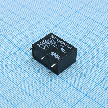 JZC-33F-C-Z-5-DC12V-0.45 - Реле силовое 5А одна контактная группа на переключение катушка 12В 0.45Вт