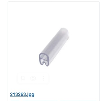 brd213263 - DMC-1.5/2.5-30  пластиковый контейнер DureSleeve, для кабеля диаметром 1.5-2.5 мм, цвет-прозрачный, длина 30 мм, 500 шт/упак.