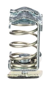 Прижим кабельный WST 13,5 / C - Зажим для подключения экранированного кабеля, тип фиксации провода: зажим, для кабеля: 4-13,5 мм, цвет: серый, тип монтажа: C-профиль