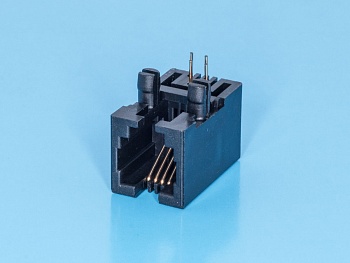 TJ4-4P4C - Разъем на плату 4P4C, тип 4