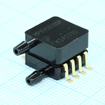 MPXV5010DP - Pressure Sensor 0.2V to 4.7V 0kPa to 10kPa Differential