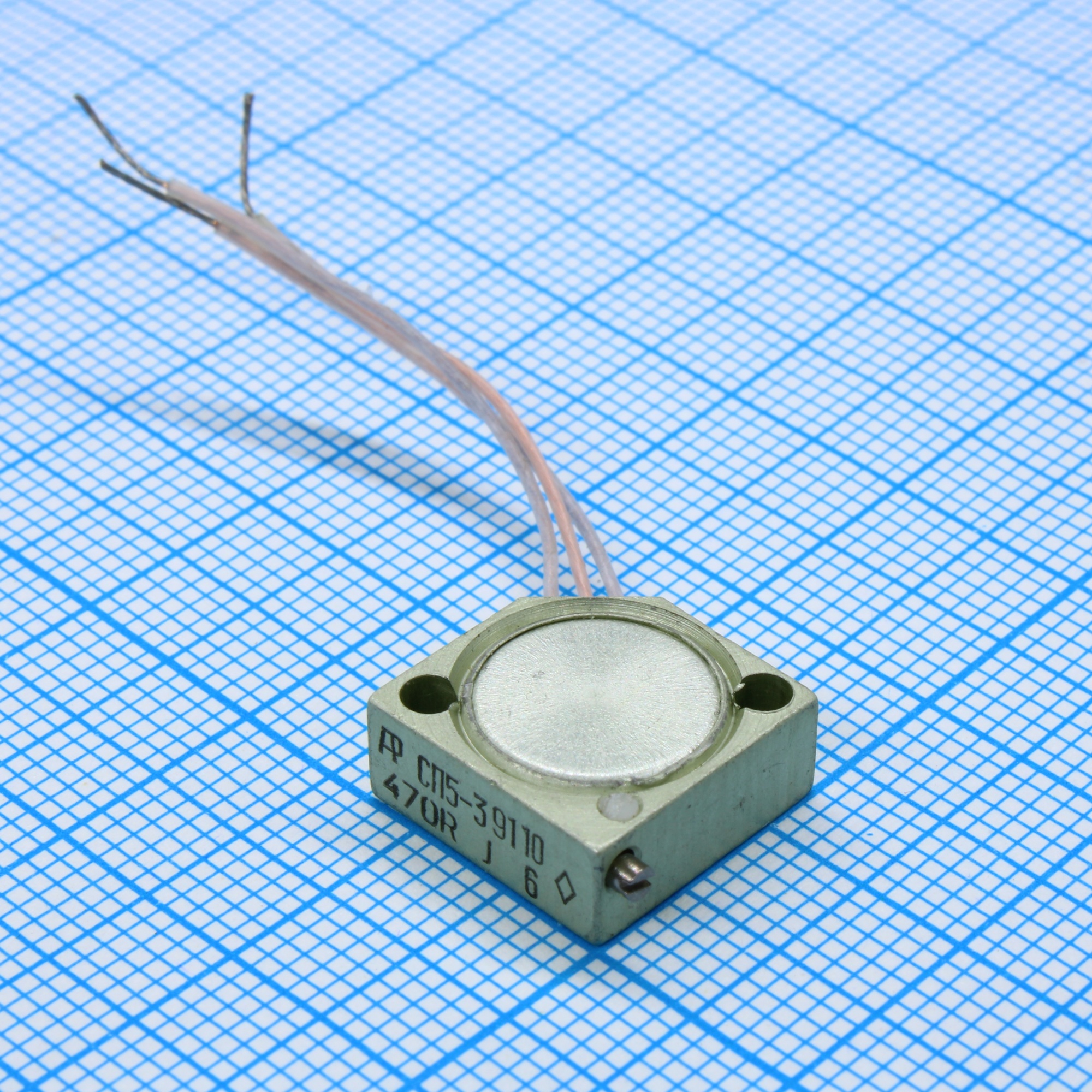 СП5-3 1     470 ±5% - Резистор переменный подстроечный проволочный