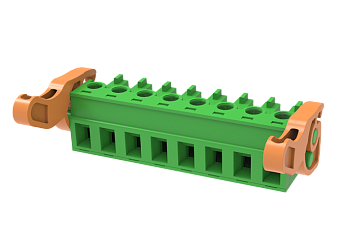 Розеточный разъем на кабель MC-RA5.08H06C-I-0001 - Розеточный разъем, прямой, на кабель, шаг: 5.08 мм, 6 полюсов, фиксация провода винтовая, исполнение: с поворотной защелкой, 320V, 8A, цвет: зеленый Розеточный разъем на кабель MC-RA5.08H06C-I-0001 - Розеточный разъем, прямой, на кабель, шаг: 5.08 мм, 6 полюсов, фиксация провода винтовая, исполнение: с поворотной защелкой, 320V, 8A, цвет: зеленый