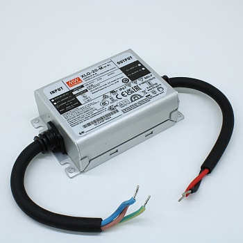 XLG-20-M - AC-DC, 21Вт, стабилизатор тока, IP67, вход 90…305В AC, 47…63Гц, ККМ, выход 500мА/25.2…42В, изоляция 3750В AC, в кожухе 95х63х30мм, -40…+80°С (корпус)